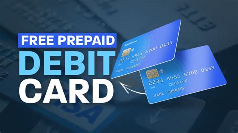 free prepaid debit cards.